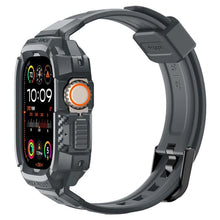 Заредете изображение във визуализатора на галерията – Spigen Rugged Armor Pro Case for Apple Watch Ultra 1/2 (49 mm) - Dark Gray
