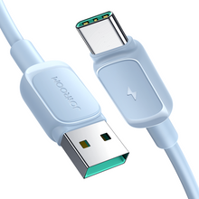 Заредете изображение във визуализатора на галерията – USB cable - USB C 3A 1.2m Joyroom S-AC027A14 - blue
