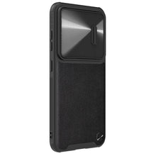 Заредете изображение във визуализатора на галерията – Nillkin CamShield Leather S Case for Samsung Galaxy S23+ cover with camera cover black
