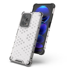 Заредете изображение във визуализатора на галерията – Honeycomb case for Xiaomi Redmi Note 12 Pro+ armored hybrid cover blue
