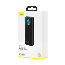 Заредете изображение във визуализатора на галерията – Baseus Amblight power bank 65W 30000mAh Overseas Edition black (PPLG000101)

