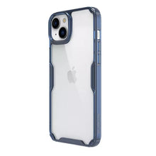 Заредете изображение във визуализатора на галерията – Nillkin Nature Pro TPU Case for Iphone 15 Plus transparent-blue
