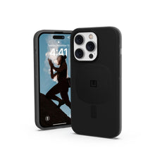 Заредете изображение във визуализатора на галерията – ( uag ) urban armor gear lucent 2.0 [u] гръб за iphone 14 pro max compatible with magsafe black - TopMag
