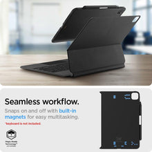 Заредете изображение във визуализатора на галерията – Spigen THIN FIT "PRO" IPAD PRO 11 2021 / 2022 BLACK
