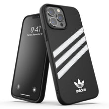 Заредете изображение във визуализатора на галерията – Adidas OR Moulded Case PU iPhone 13 Pro Max 6,7" czarny/black 47142
