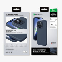 Заредете изображение във визуализатора на галерията – Amazing Thing Smoothie Magsafe Case IP156.1PSMBU for Iphone 15 Pro navy
