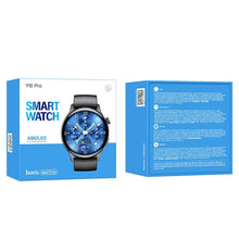 Заредете изображение във визуализатора на галерията – HOCO smartwatch Y10 Pro AMOLED Smart sports watch (call version) black

