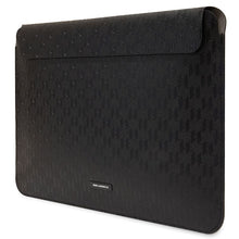 Заредете изображение във визуализатора на галерията – Original KARL LAGERFELD Laptop Sleeve Saffiano Plaque KLCS14SAKLHPK 14 inches black
