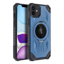 Заредете изображение във визуализатора на галерията – Armor Mag Cover case compatible with MagSafe for IPHONE 11 blue
