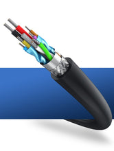 Заредете изображение във визуализатора на галерията – Ugreen cable extension cord adapter USB 3.0 (female) - USB 3.0 (male) 1m black (10368)
