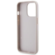 Заредете изображение във визуализатора на галерията – Guess GUHCP13XP4TDSCPP case for iPhone 13 Pro Max 6.7" - pink Crossbody 4G Metal Logo
