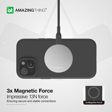 Заредете изображение във визуализатора на галерията – Amazing Thing Smoothie Magsafe Case IP156.7SMBK for Iphone 15 Plus black
