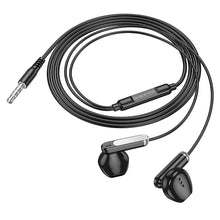 Заредете изображение във визуализатора на галерията – Borofone Earphones BM89 Surpass with microphone black
