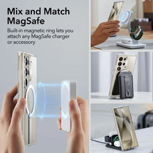 Заредете изображение във визуализатора на галерията – ESR Flickstand Boost Halolock case for Samsung Galaxy S24 Ultra - transparent
