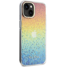 Заредете изображение във визуализатора на галерията – Original Case GUESS IML Faceted Mirror Disco Iridescent hardcase GUHCP15SHDECMI for Iphone 15 multicolor

