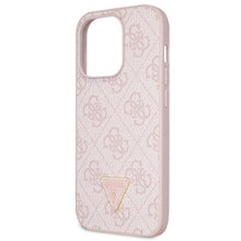 Заредете изображение във визуализатора на галерията – Original Case GUESS hardcase Crossbody 4G Metal Logo GUHCP15LP4TDSCPP for Iphone 15 Pro pink
