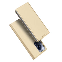 Заредете изображение във визуализатора на галерията – Dux Ducis Skin Pro Case for Xiaomi 13 Lite Flip Card Wallet Stand Gold
