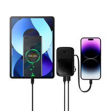 Заредете изображение във визуализатора на галерията – Powerbank 10000mAh 20W Baseus Qpow Pro Overseas Edition + USB C 3A Cable - Black
