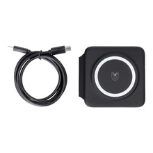 Заредете изображение във визуализатора на галерията – Wireless charger Qi 3in1 15W P14 working with MagSafe black
