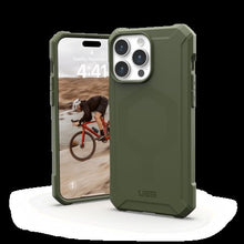 Заредете изображение във визуализатора на галерията – UAG Essential Armor Magsafe - protective case for iPhone 15 Pro Max (olive)
