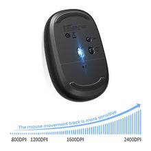 Заредете изображение във визуализатора на галерията – Ugreen MU105 2.4GHz USB wireless mouse - navy blue
