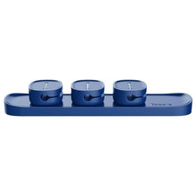 Заредете изображение във визуализатора на галерията – BASEUS cable organizer Cross Peas Cable Clip Blue ACWDJ-03
