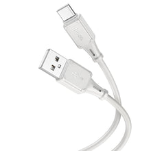 Заредете изображение във визуализатора на галерията – HOCO cable USB to Type C 3A Assistant X101 gray (30pcs/box)
