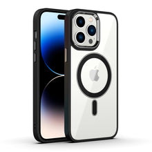 Заредете изображение във визуализатора на галерията – Tel Protect Magnetic Clear Case for Iphone 13 Black
