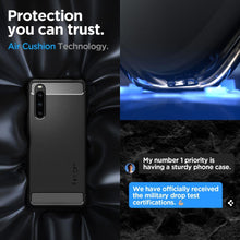 Заредете изображение във визуализатора на галерията – Spigen RUGGED ARMOR SONY XPERIA 10V MATTE BLACK
