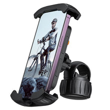 Заредете изображение във визуализатора на галерията – BASEUS bike / moto holder for mobile QuickGo black C40561500113-00/BS-CM024
