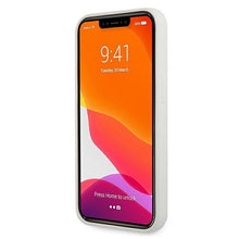 Заредете изображение във визуализатора на галерията – Karl Lagerfeld KLHCP13SSLKLWH iPhone 13 mini 5,4" Silicone Stack Logo biały/white
