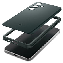 Заредете изображение във визуализатора на галерията – Spigen Thin Fit case for Samsung Galaxy S24 - dark green
