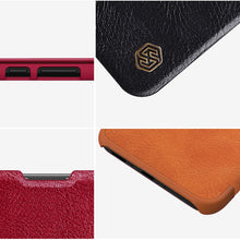 Заредете изображение във визуализатора на галерията – Nillkin Qin Leather Flip Wallet Case for Samsung Galaxy A34 5G | Brown
