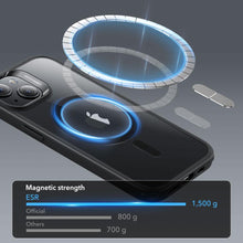 Заредете изображение във визуализатора на галерията – ESR CH HALOLOCK MAGSAFE IPHONE 15 PLUS CLEAR/BLACK
