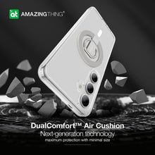Заредете изображение във визуализатора на галерията – Amazing Thing Minimal Magsafe Grip Ring Case S24PMRMINCL for Samsung Galaxy S24 Plus transparent
