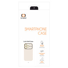 Заредете изображение във визуализатора на галерията – Tel Protect Lichi Soft Case for Iphone 15 Pro Max beige
