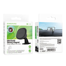 Заредете изображение във визуализатора на галерията – Borofone Car holder BH103 Cloud magnetic, stick-on base black
