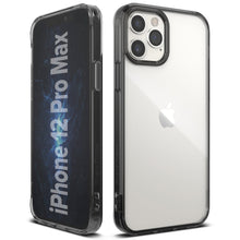 Заредете изображение във визуализатора на галерията – Ringke Fusion PC Case with TPU Bumper for iPhone 12 Pro Max grey (FSAP0057)
