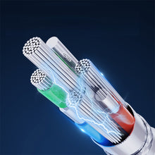 Заредете изображение във визуализатора на галерията – USB cable - micro USB 2.4A 2m Joyroom S-UM018A13 - white
