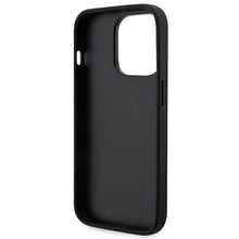 Заредете изображение във визуализатора на галерията – Karl Lagerfeld KLHCP14XSANKCPK iPhone 14 Pro Max 6.7" hardcase black/black Saffiano Karl &amp; Choupette
