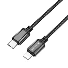 Заредете изображение във визуализатора на галерията – Borofone Cable BX87 Sharp - Type C to Lightning - PD 20W 1 metre black
