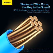 Заредете изображение във визуализатора на галерията – BASEUS high Speed RJ45 Gigabit network cable (flat cable) 1m Black PCWL-B01
