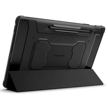 Заредете изображение във визуализатора на галерията – Spigen Rugged Armor Pro case for Samsung Galaxy Tab S9 FE+ 12.4'' X610 / X616B - black
