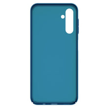 Заредете изображение във визуализатора на галерията – Nillkin Super Frosted Shield case for Samsung Galaxy A14 5G / Galaxy A14 cover + phone stand blue

