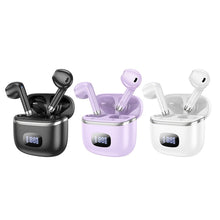 Заредете изображение във визуализатора на галерията – HOCO bluetooth earphones Music guide wireless EQ1 black
