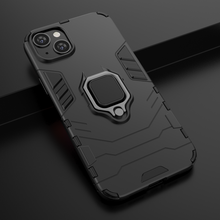 Заредете изображение във визуализатора на галерията – Ring Armor case for iPhone 14 Pro armored cover magnetic holder ring black
