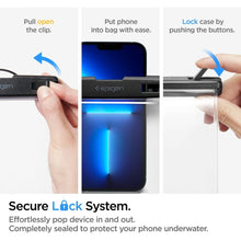 Заредете изображение във визуализатора на галерията – Spigen a601 universal waterproof case transparent - TopMag
