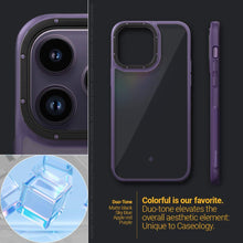 Заредете изображение във визуализатора на галерията – CASELOGY SKYFALL IPHONE 14 PRO PURPLE
