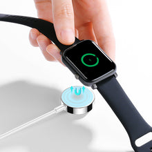 Заредете изображение във визуализатора на галерията – Joyroom S-IW001S inductive charger for Apple Watch with USB cable 1.2 m white
