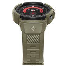 Заредете изображение във визуализатора на галерията – SPIGEN Rugged Armor ”PRO” for SAMSUNG WATCH 5 PRO (45 MM) vintage khaki
